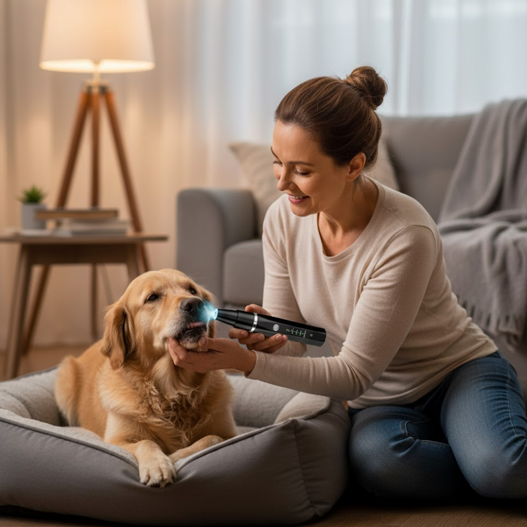 Gentle Pet Tooth Cleaner | Efficient Tartar Removal for Dogs and Cats