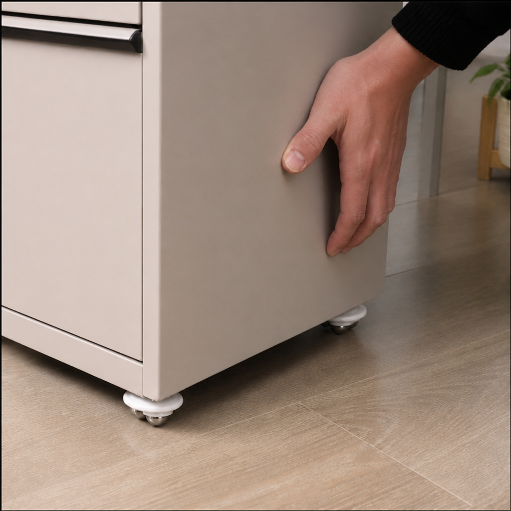 SwiftRoll™ — Effortless Moves That Save Your Back and Protect Your Floors