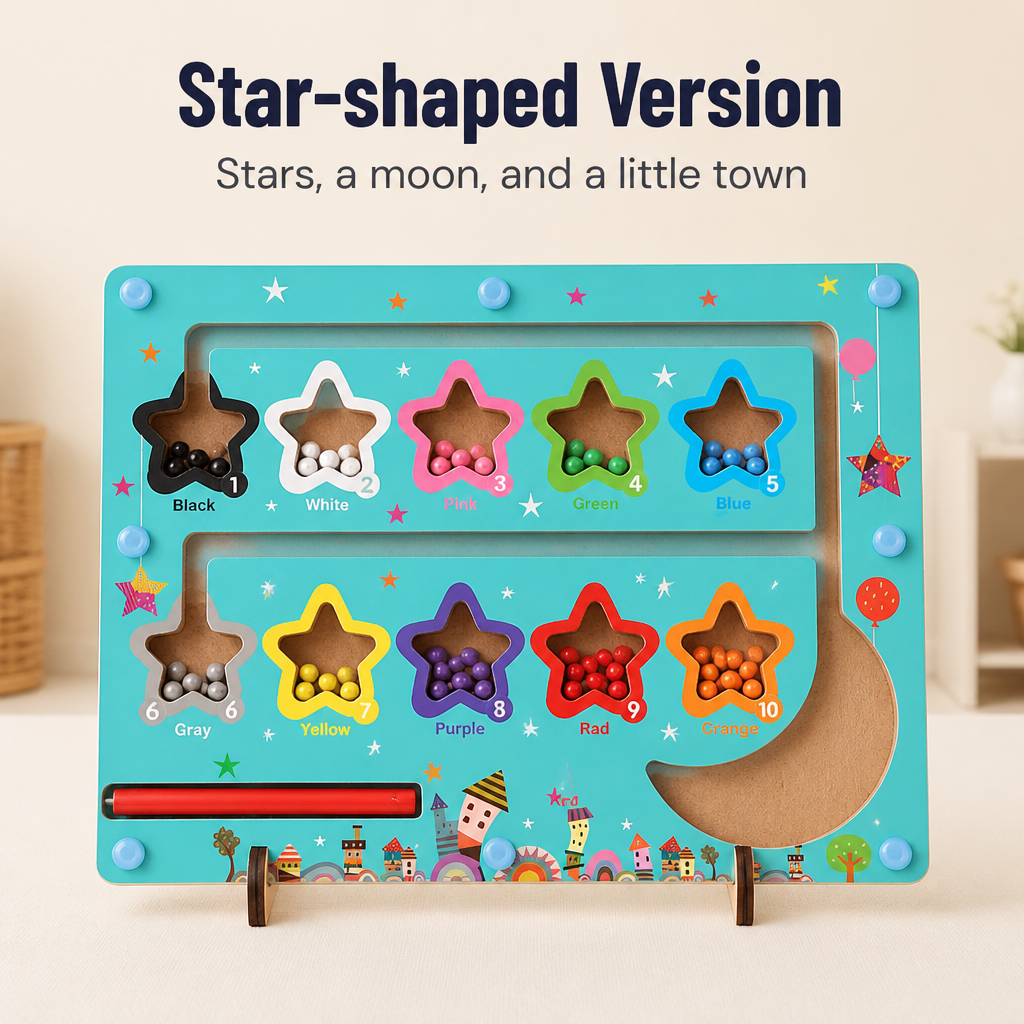 Brillomaze™ — Spark Confidence and Joy as Your Child Masters Colors and Numbers with Ease
