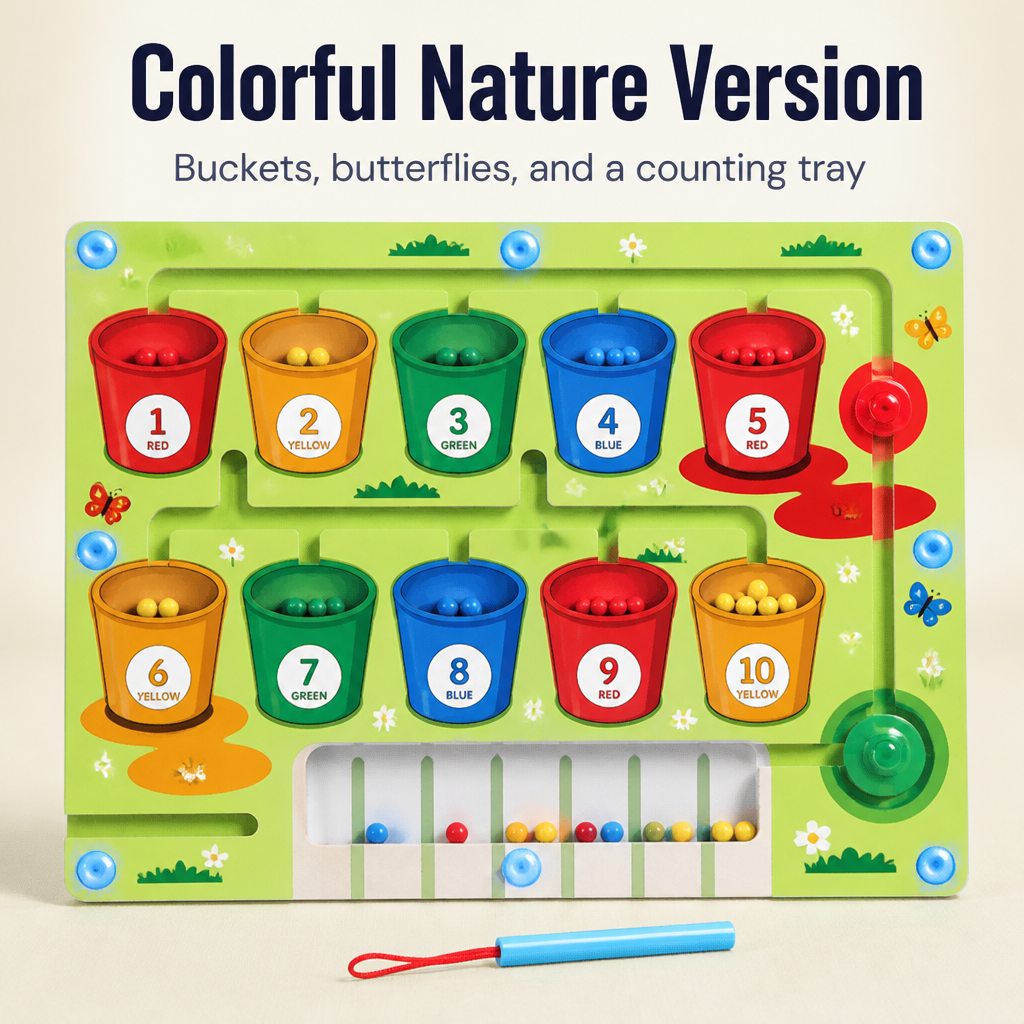 Brillomaze™ — Spark Confidence and Joy as Your Child Masters Colors and Numbers with Ease