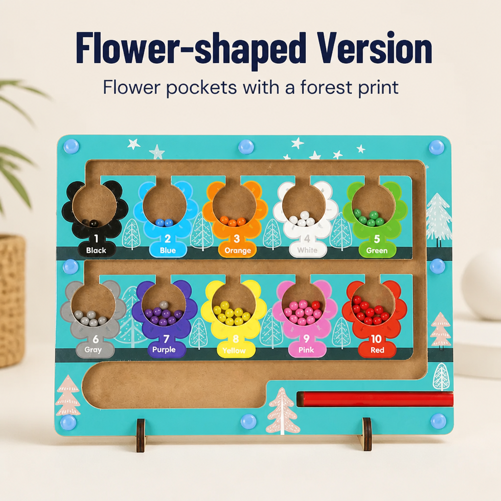 Brillomaze™ — Spark Confidence and Joy as Your Child Masters Colors and Numbers with Ease