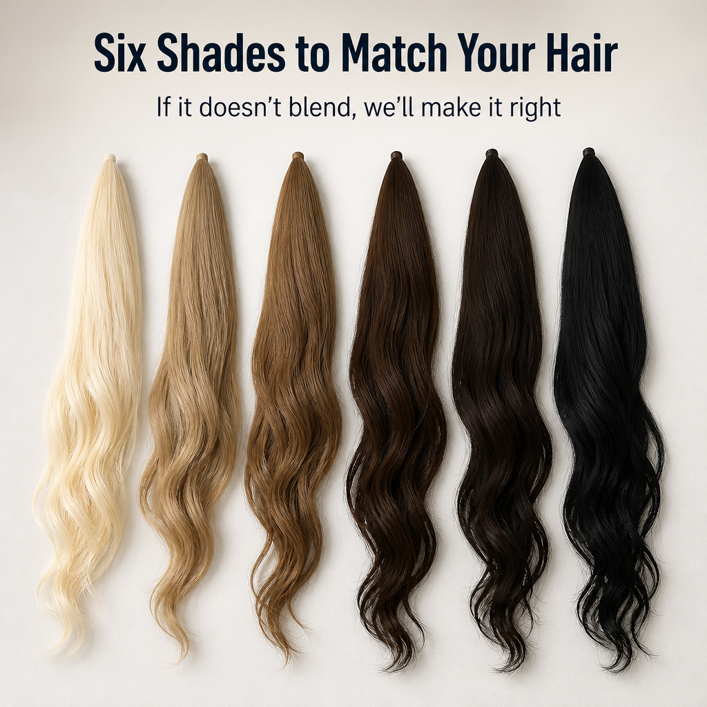 LushLift™ — Wrap On a Fuller, Longer Ponytail Nobody Can Tell Isn't Yours