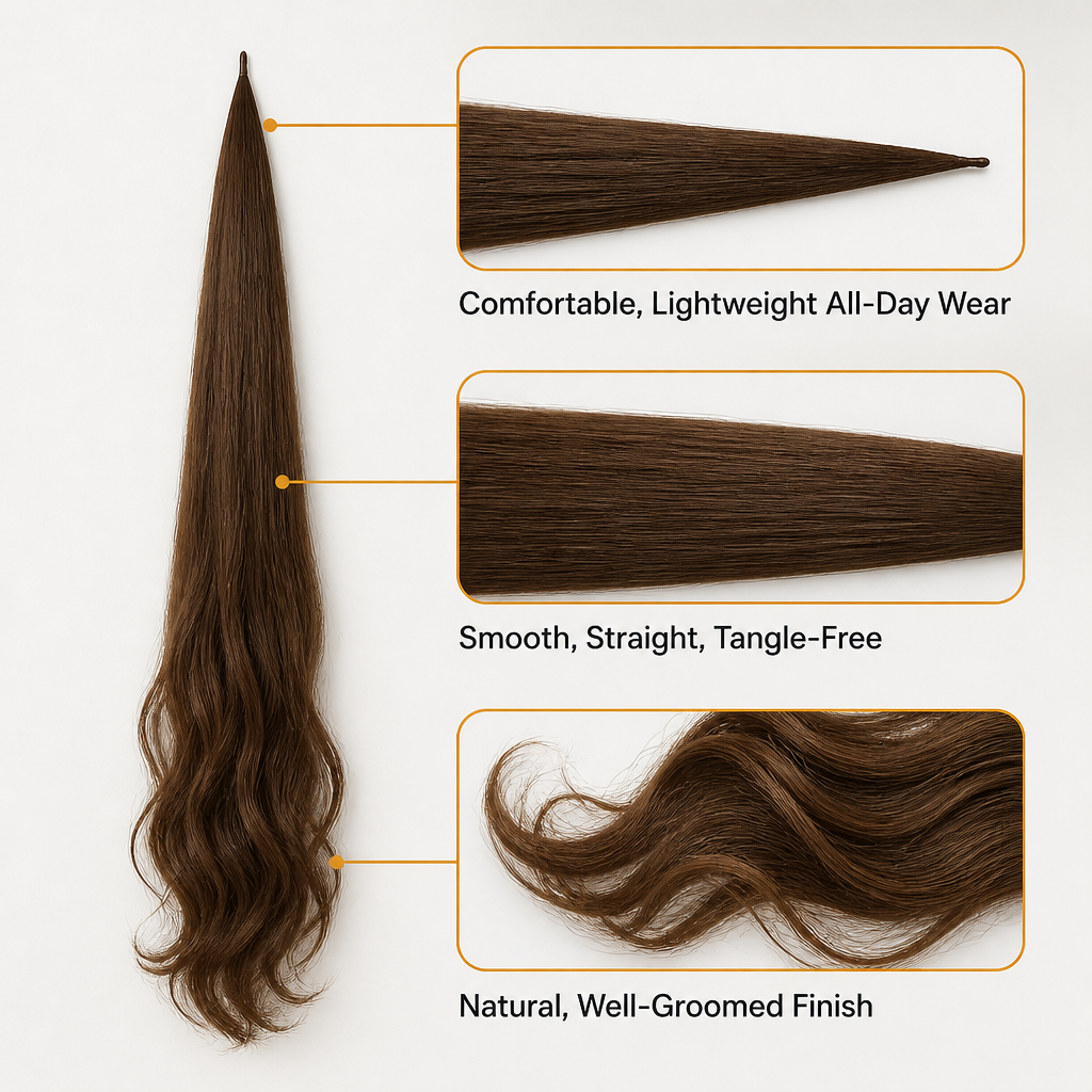 LushLift™ — Wrap On a Fuller, Longer Ponytail Nobody Can Tell Isn't Yours